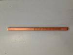 Hager ZM11C Sammelschiene, universZ, CU Kupfer 12x5mm, 1-feldrig ***RESTPOSTEN***
